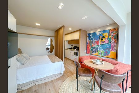Studio de kitnet/studio para alugar com 1 quarto, 27m² em Barra Funda, São Paulo