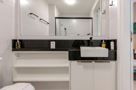 Apartamento à venda com 26m², 1 quarto e sem vaga Apartamento à venda com 26m², 1 quarto e sem vagaBanheiro