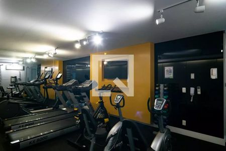 Apartamento à venda com 34m², 1 quarto e 1 vaga Apartamento à venda com 34m², 1 quarto e 1 vagaÁrea comum - Academia