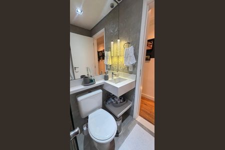 Apartamento à venda com 70m², 2 quartos e 2 vagasBanheiro Social