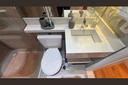 Apartamento à venda com 70m², 2 quartos e 2 vagasBanheiro Social