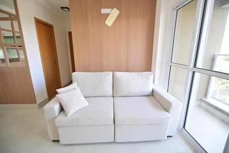 Sala de apartamento para alugar com 2 quartos, 59m² em Serrinha, Goiânia