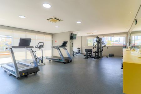 Apartamento à venda com 50m², 1 quarto e 1 vaga Apartamento à venda com 50m², 1 quarto e 1 vagaÁrea comum - Academia