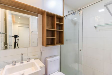 Apartamento à venda com 50m², 1 quarto e 1 vaga Apartamento à venda com 50m², 1 quarto e 1 vagaBanheiro da Suíte