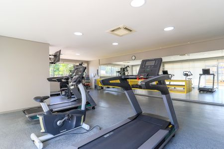 Apartamento à venda com 50m², 1 quarto e 1 vaga Apartamento à venda com 50m², 1 quarto e 1 vagaÁrea comum - Academia