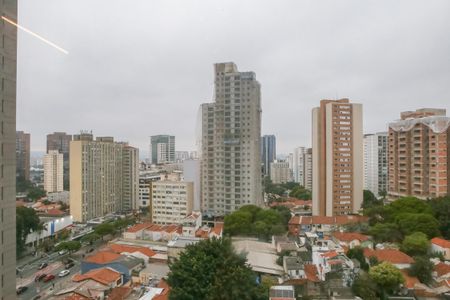 Vista da Sacada de kitnet/studio à venda com 1 quarto, 30m² em Perdizes, São Paulo
