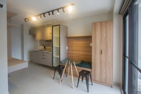 Studio de kitnet/studio para alugar com 1 quarto, 25m² em Jardim das Acacias, São Paulo