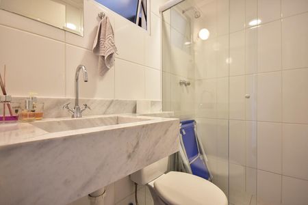 Apartamento à venda com 87m², 2 quartos e 2 vagasBanheiro da Suíte 1