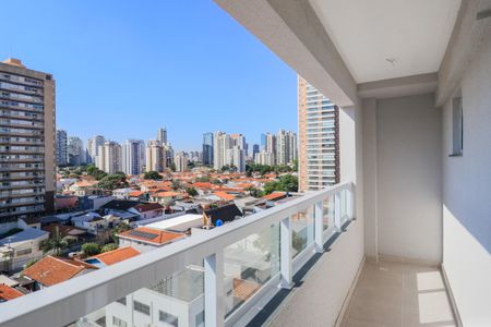 Studio à venda com 27m², 1 quarto e sem vagaVaranda