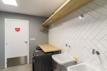 Studio à venda com 27m², 1 quarto e sem vagaÁrea comum - Lavanderia