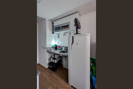 Cozinha de kitnet/studio à venda com 1 quarto, 18m² em Brás, São Paulo