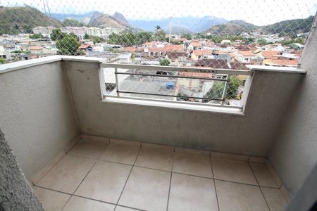 Varanda da Sala de apartamento para alugar com 3 quartos, 60m² em Taquara, Rio de Janeiro