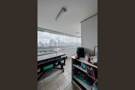Varanda da Sala de apartamento à venda com 3 quartos, 75m² em Vila Bertioga, São Paulo
