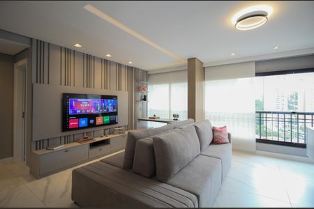 Sala de apartamento à venda com 2 quartos, 82m² em Vila Andrade, São Paulo