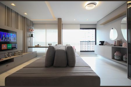 Sala de apartamento à venda com 2 quartos, 82m² em Vila Andrade, São Paulo