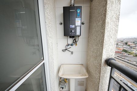 Varanda de apartamento à venda com 2 quartos, 38m² em Vila Regente Feijó, São Paulo