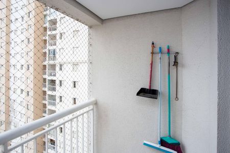 Varanda da Sala de apartamento à venda com 3 quartos, 69m² em Piraporinha, Diadema
