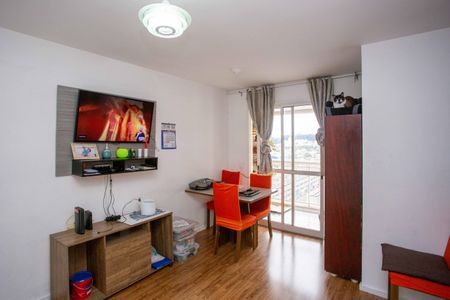 Sala de apartamento à venda com 3 quartos, 69m² em Piraporinha, Diadema