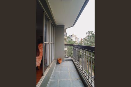 Varanda da Sala de apartamento para alugar com 3 quartos, 150m² em Vila Andrade, São Paulo