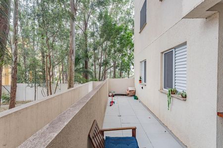 Varanda de apartamento para alugar com 3 quartos, 89m² em Vila Caraguata, São Paulo