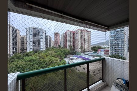 Varanda da Sala de apartamento para alugar com 2 quartos, 70m² em Barra da Tijuca, Rio de Janeiro