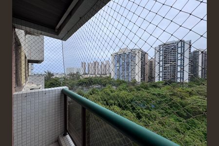 Varanda da Sala de apartamento para alugar com 2 quartos, 70m² em Barra da Tijuca, Rio de Janeiro