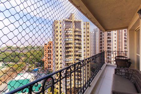 Varanda da Sala de apartamento para alugar com 3 quartos, 200m² em Tatuapé, São Paulo