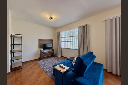 Sala  de apartamento para alugar com 1 quarto, 70m² em Campo Belo, São Paulo