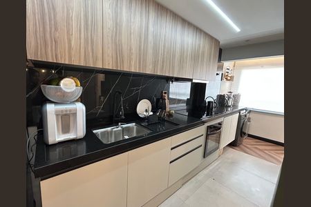 Cozinha  de apartamento à venda com 1 quarto, 40m² em Jardim Ampliacao, São Paulo