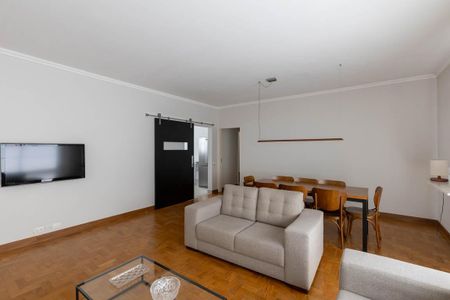 Sala de apartamento à venda com 3 quartos, 134m² em Higienópolis, São Paulo