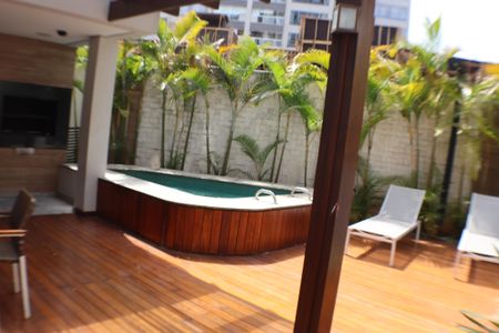 Apartamento para alugar com 50m², 1 quarto e 1 vaga Apartamento para alugar com 50m², 1 quarto e 1 vagaÁrea comum - Churrasqueira