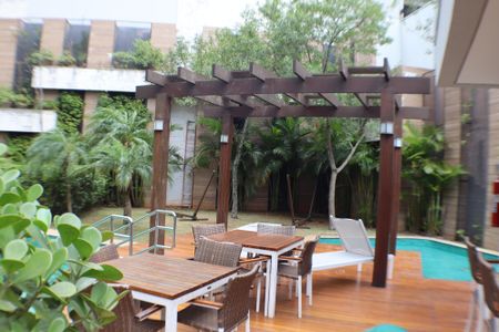 Apartamento para alugar com 50m², 1 quarto e 1 vaga Apartamento para alugar com 50m², 1 quarto e 1 vagaÁrea comum - Churrasqueira