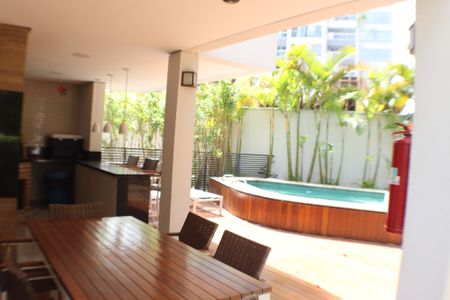 Apartamento para alugar com 50m², 1 quarto e 1 vaga Apartamento para alugar com 50m², 1 quarto e 1 vagaÁrea comum - Churrasqueira