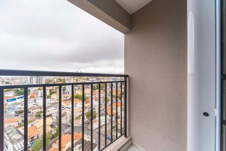 Varanda da Sala de apartamento para alugar com 2 quartos, 46m² em Campestre, Santo André