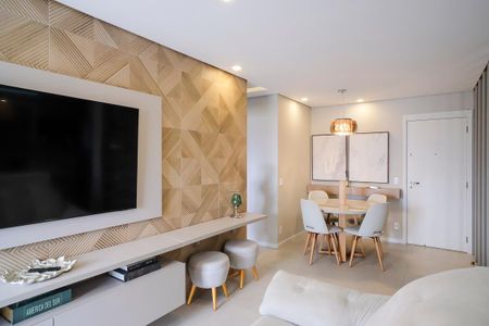 Sala de apartamento à venda com 2 quartos, 69m² em Cerâmica, São Caetano do Sul