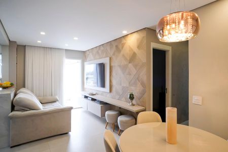 Sala de apartamento à venda com 2 quartos, 69m² em Cerâmica, São Caetano do Sul