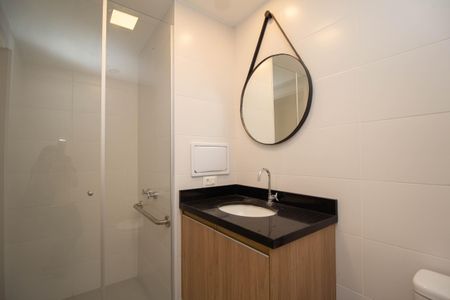 Apartamento à venda com 30m², 1 quarto e sem vaga Apartamento à venda com 30m², 1 quarto e sem vagaBanheiro Social