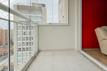 Varanda da Sala de apartamento à venda com 2 quartos, 64m² em Cambuci, São Paulo