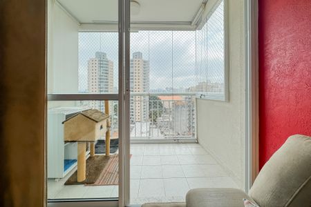 Varanda da Sala de apartamento à venda com 2 quartos, 64m² em Cambuci, São Paulo