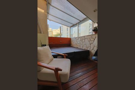 Varanda da Sala de apartamento à venda com 3 quartos, 130m² em Anchieta, Belo Horizonte