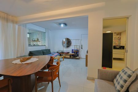 Sala de apartamento à venda com 3 quartos, 130m² em Anchieta, Belo Horizonte
