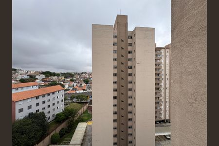 Vista da sala de apartamento para alugar com 2 quartos, 56m² em Parque Erasmo Assunção, Santo André