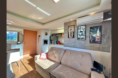 Sala de apartamento à venda com 2 quartos, 49m² em São Jorge, Novo Hamburgo