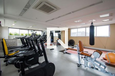 Apartamento para alugar com 42m², 1 quarto e 1 vaga Apartamento para alugar com 42m², 1 quarto e 1 vagaÁrea comum - Academia