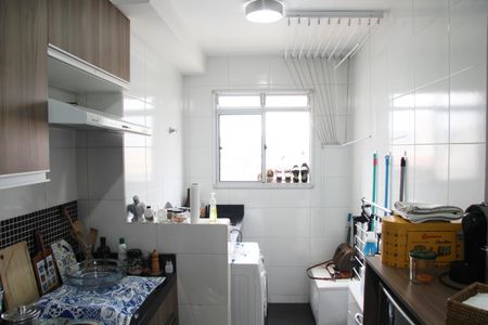 Apartamento à venda com 59m², 2 quartos e 1 vagaCozinha e Área de Serviço