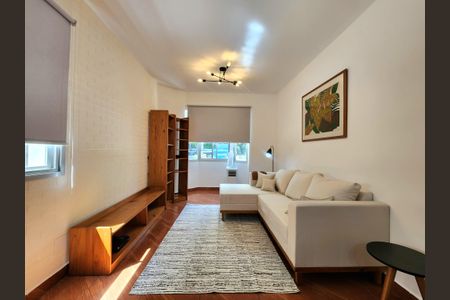 Sala de apartamento para alugar com 1 quarto, 48m² em Vila Nova Conceição, São Paulo