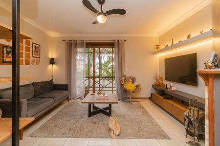 Sala de casa de condomínio à venda com 3 quartos, 197m² em Tristeza, Porto Alegre