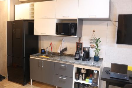 Studio à venda com 42m², 1 quarto e 1 vagaCozinha