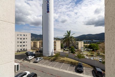 Vista da Sala de apartamento para alugar com 2 quartos, 43m² em Campo Grande, Rio de Janeiro