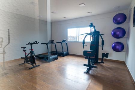 Apartamento à venda com 38m², 1 quarto e 1 vaga Apartamento à venda com 38m², 1 quarto e 1 vagaÁrea comum - Academia